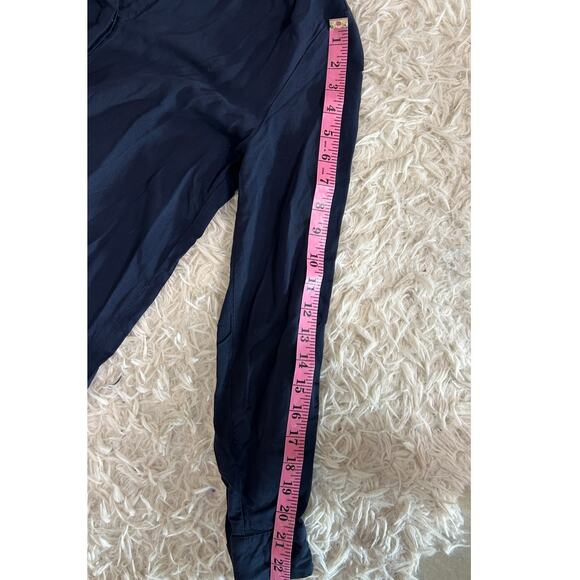 Alex & Lili Women's Size S Navy Hi-Low T Roll Tab Sleeve Shirt Dress #0271 - Picture 14 of 16